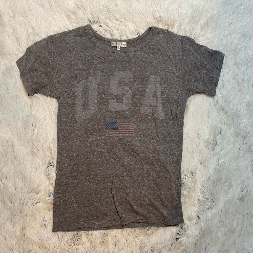 Grey Fitz + Eddi USA T-Shirt